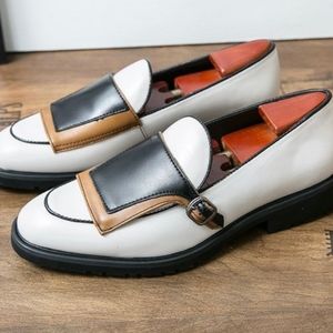 Mens size 11, white loafers